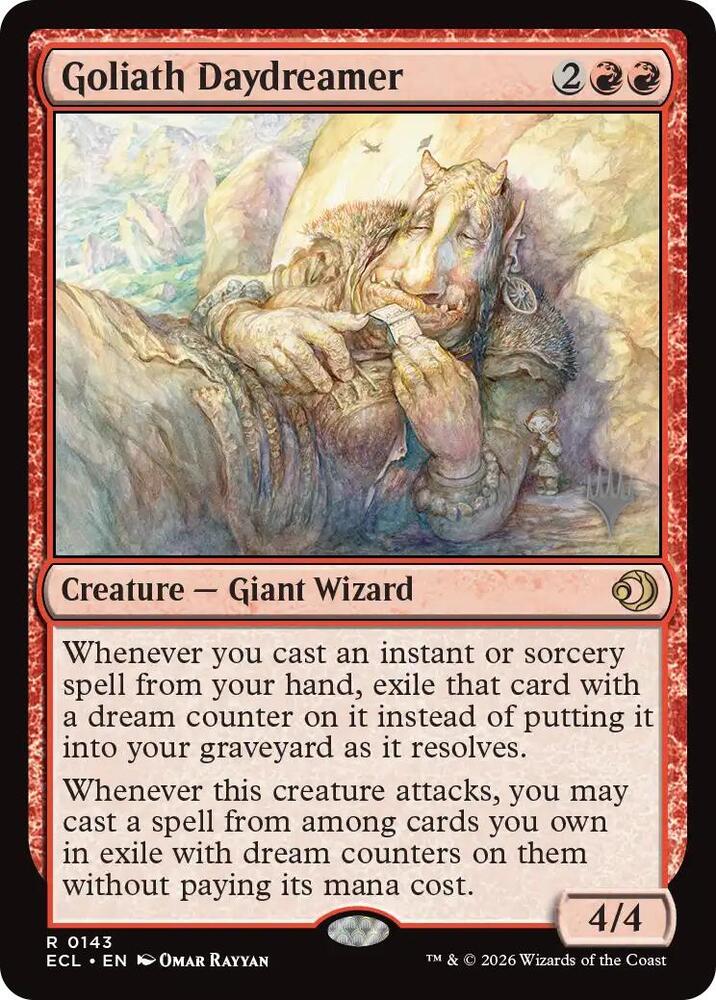 Goliath Daydreamer (143) [Lorwyn Eclipsed Promos]