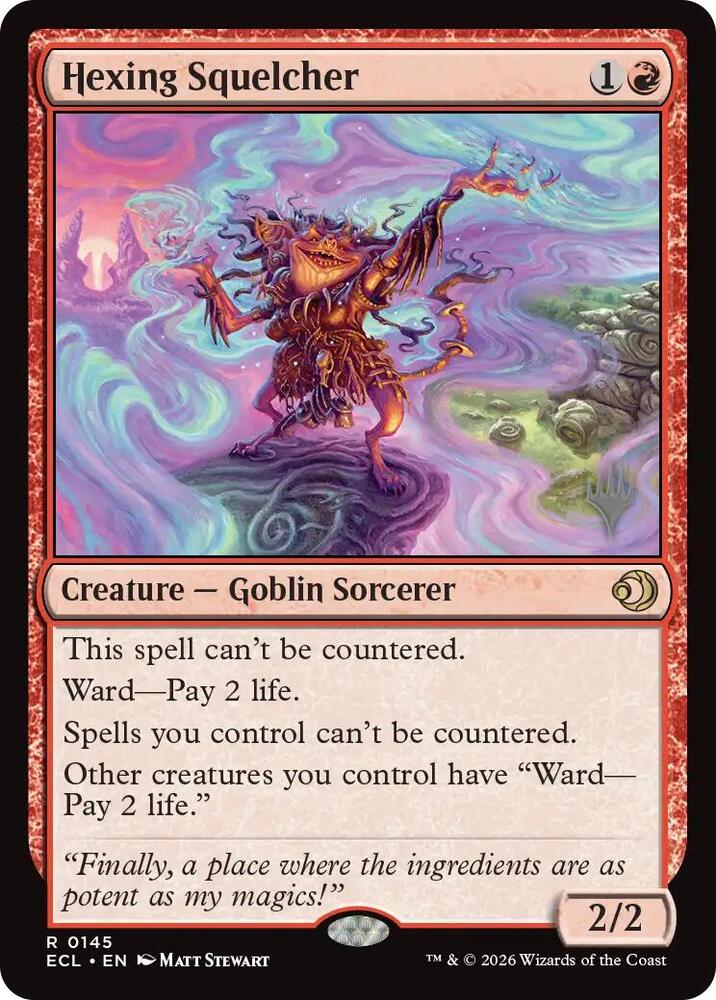 Hexing Squelcher (145) [Lorwyn Eclipsed Promos]