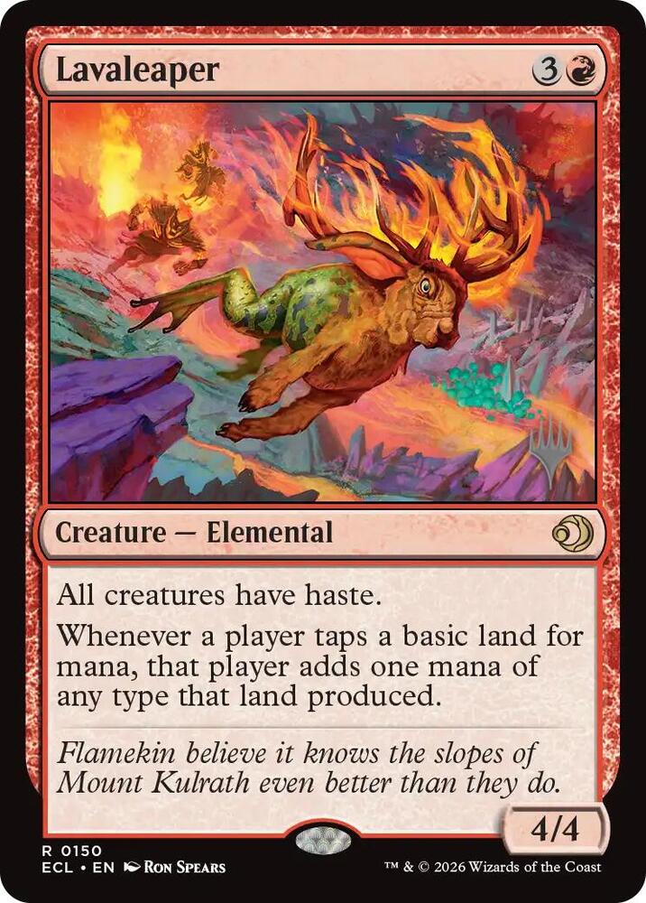 Lavaleaper (150) [Lorwyn Eclipsed Promos]