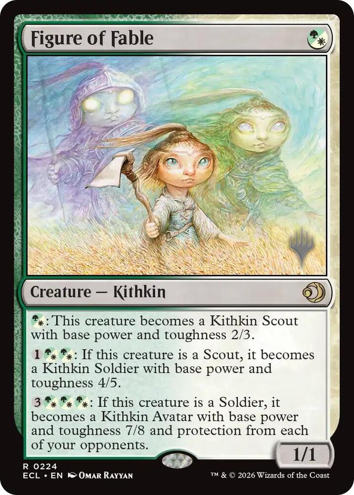 Figure of Fable (224) [Lorwyn Eclipsed Promos]