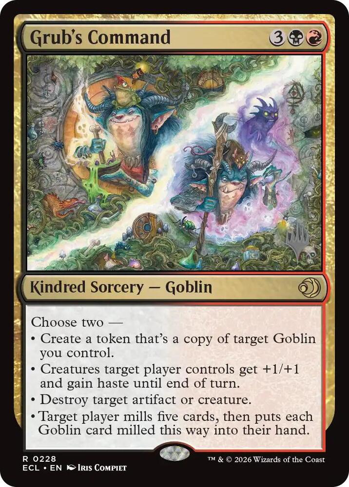 Grub's Command (228) [Lorwyn Eclipsed Promos]