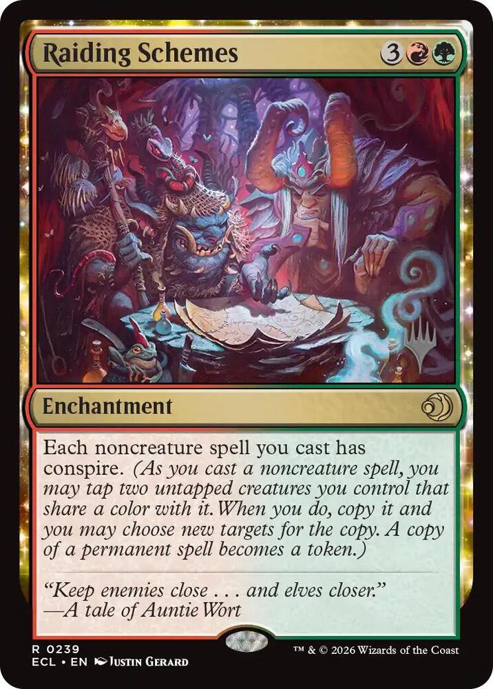 Raiding Schemes (239) [Lorwyn Eclipsed Promos]