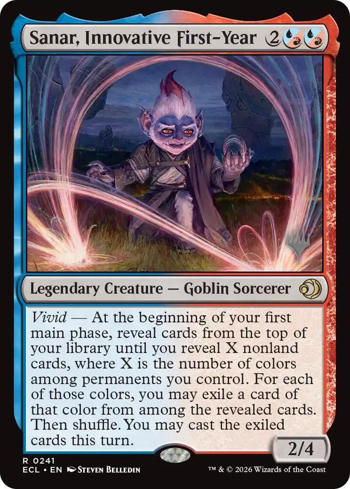 Sanar, Innovative First-Year (241) [Lorwyn Eclipsed Promos]