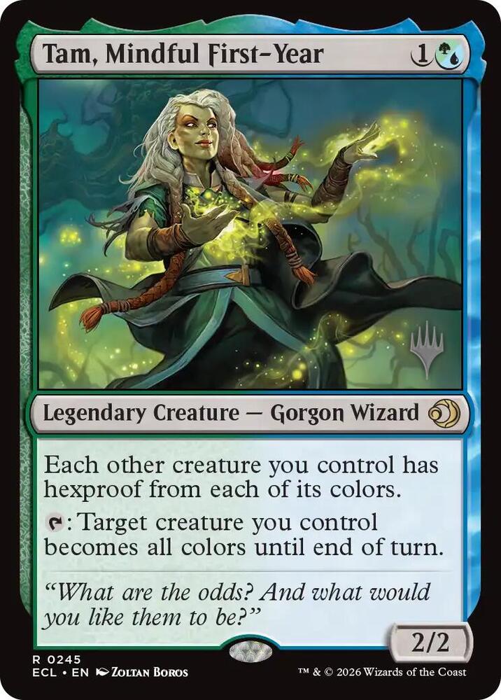 Tam, Mindful First-Year (245) [Lorwyn Eclipsed Promos]