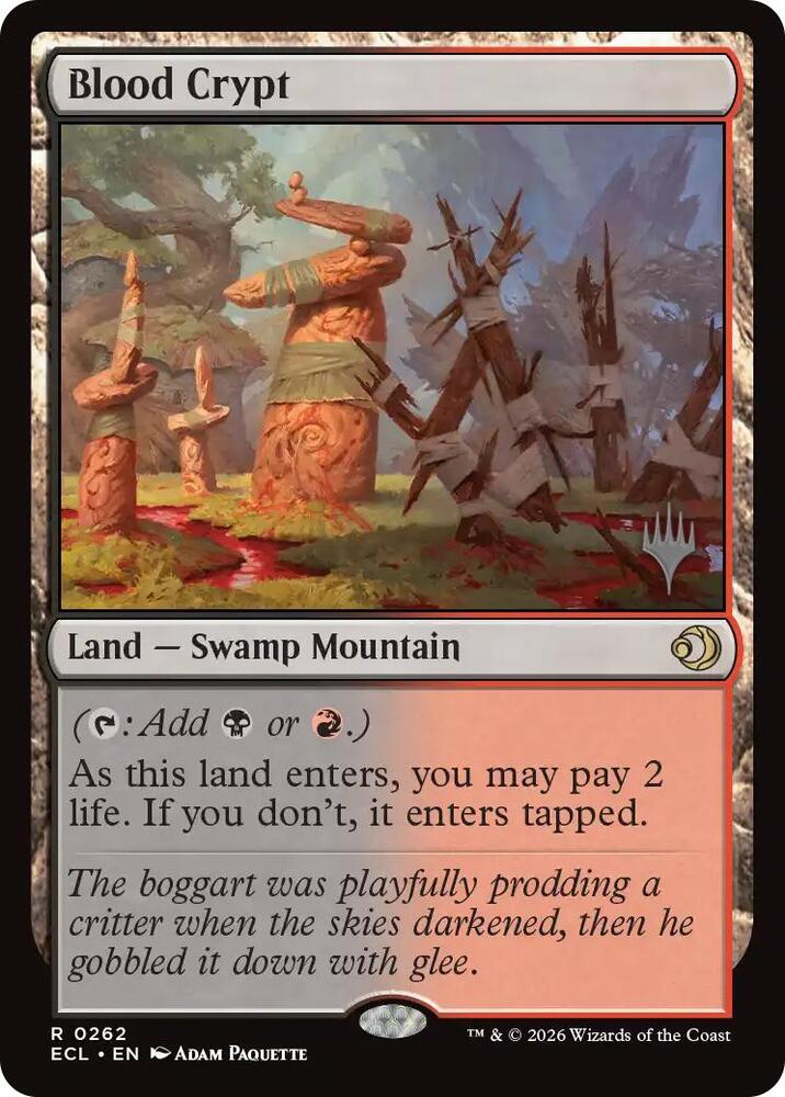 Blood Crypt (262) [Lorwyn Eclipsed Promos]