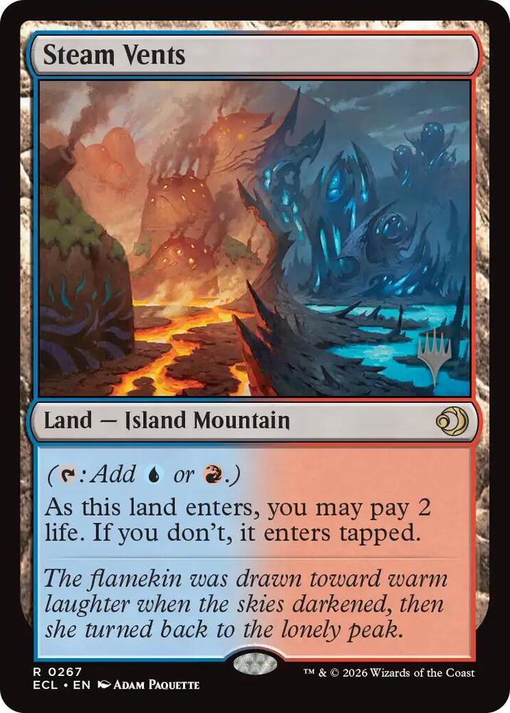 Steam Vents (267) [Lorwyn Eclipsed Promos]
