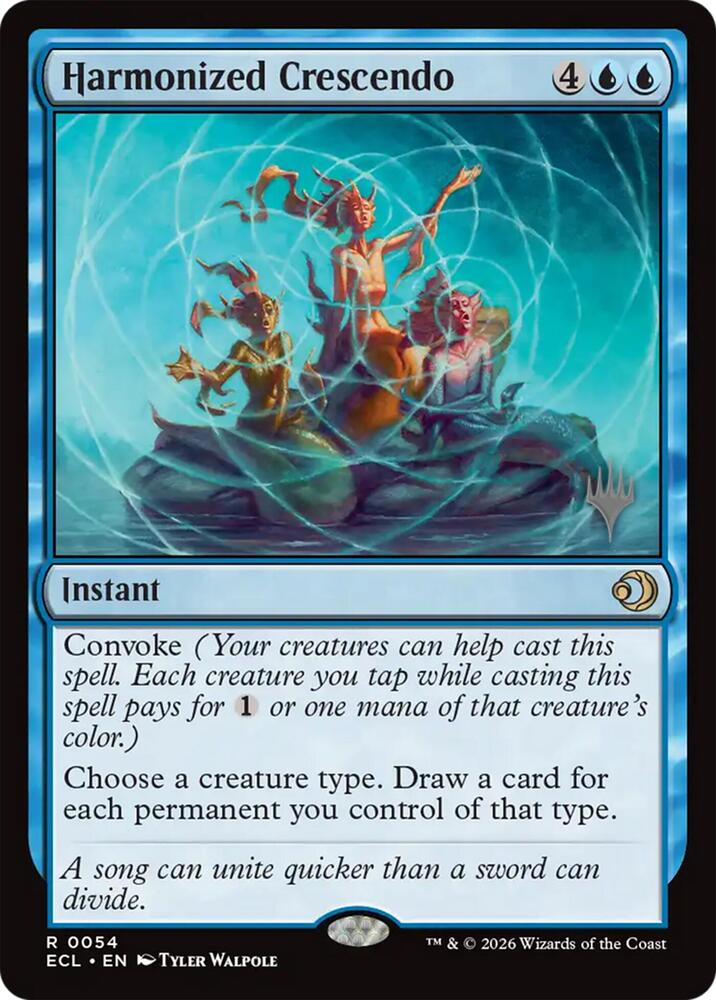 Harmonized Crescendo (54) [Lorwyn Eclipsed Promos]