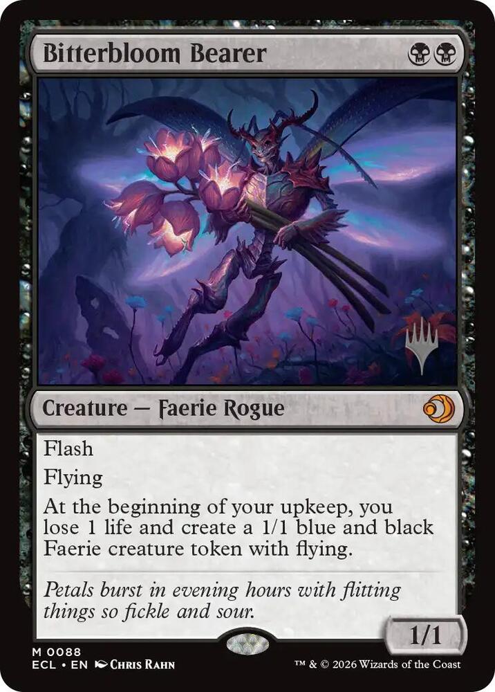 Bitterbloom Bearer (88) [Lorwyn Eclipsed Promos]