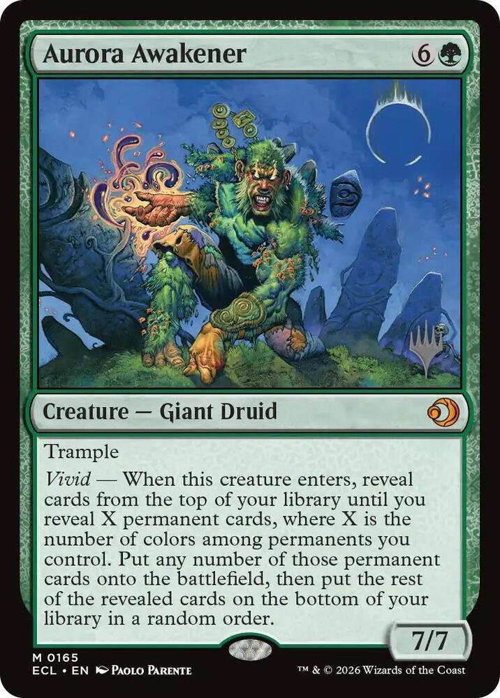 Aurora Awakener (165) [Lorwyn Eclipsed Promos]
