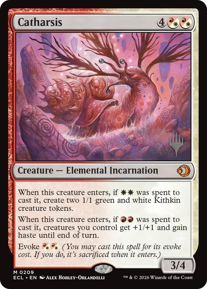 Catharsis (209) [Lorwyn Eclipsed Promos]