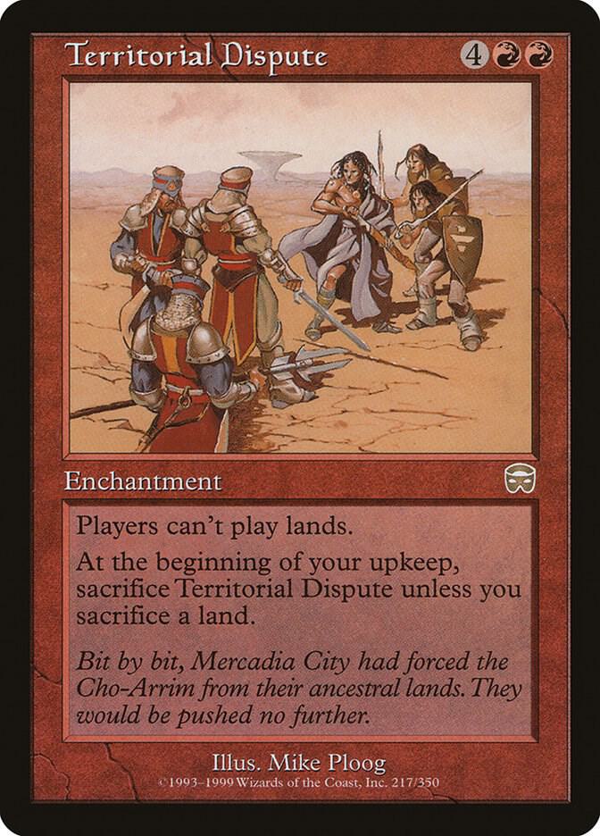 Territorial Dispute (217) [Mercadian Masques]