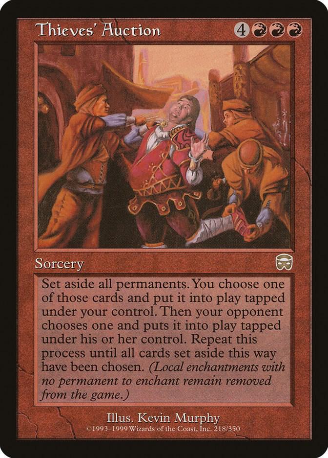 Thieves' Auction (218) [Mercadian Masques]