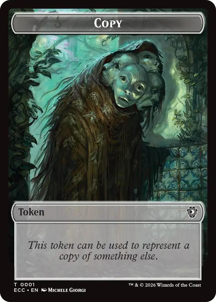 Copy // Shapeshifter Double-Sided Token (1 // 1) [Lorwyn Eclipsed Commander]