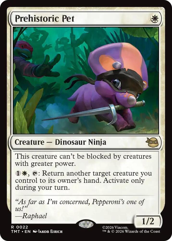 Prehistoric Pet (22) [Teenage Mutant Ninja Turtles]