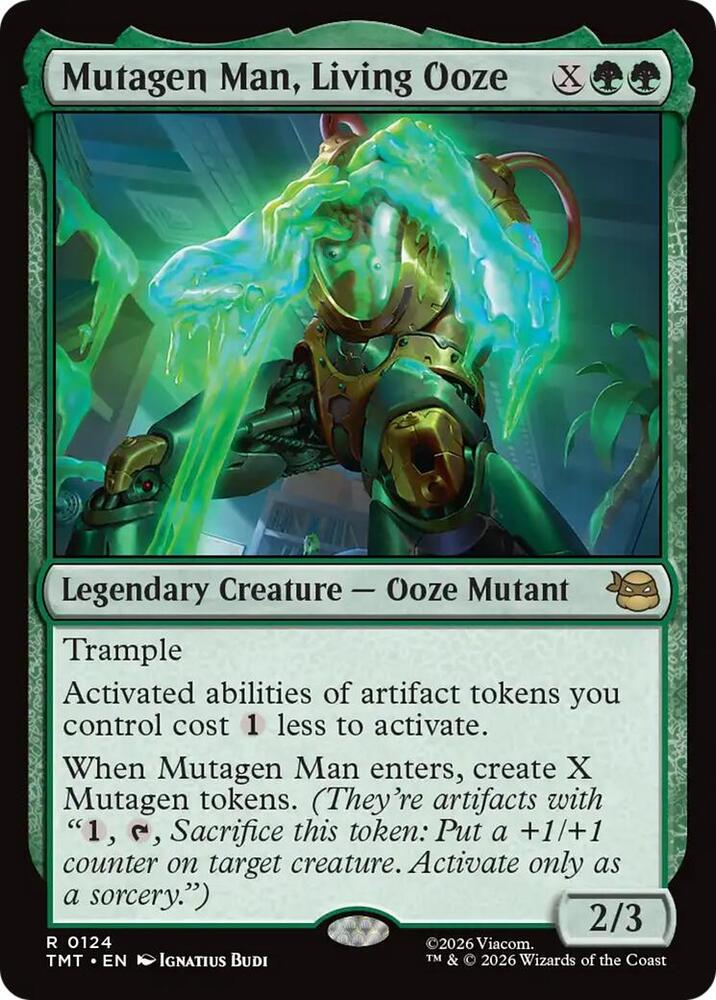 Mutagen Man, Living Ooze (124) [Teenage Mutant Ninja Turtles]