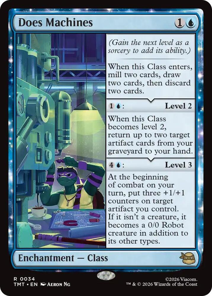 Does Machines (34) [Teenage Mutant Ninja Turtles]