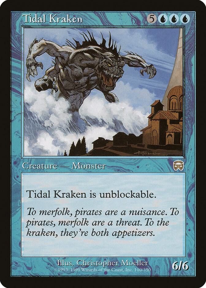 Tidal Kraken (110) [Mercadian Masques]