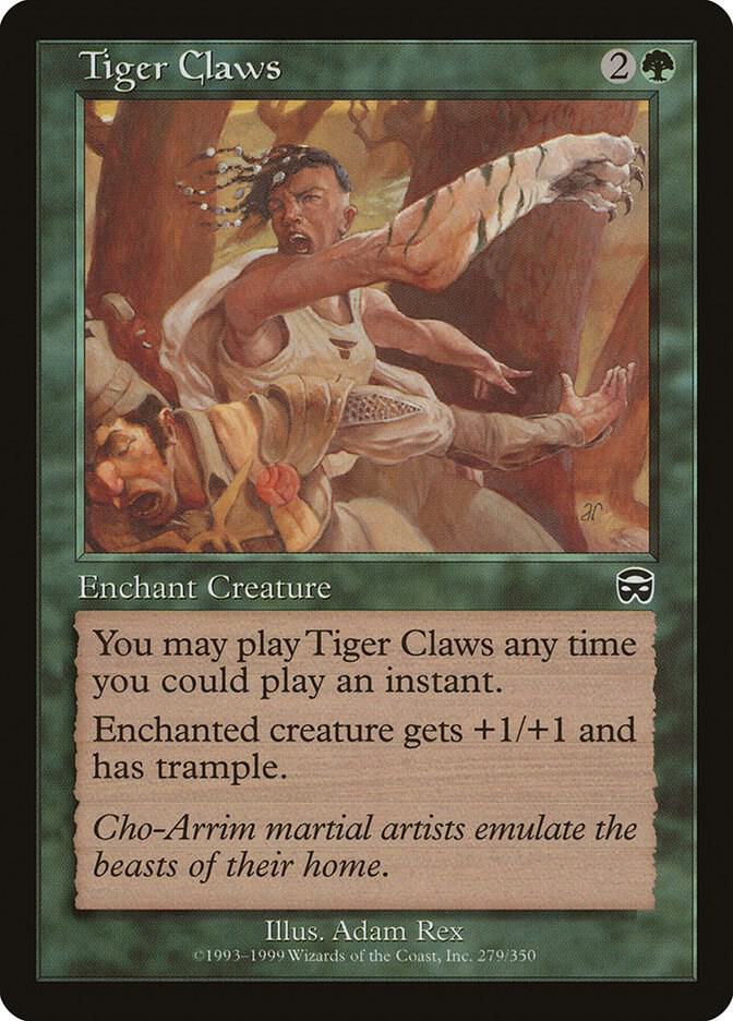 Tiger Claws (279) [Mercadian Masques]