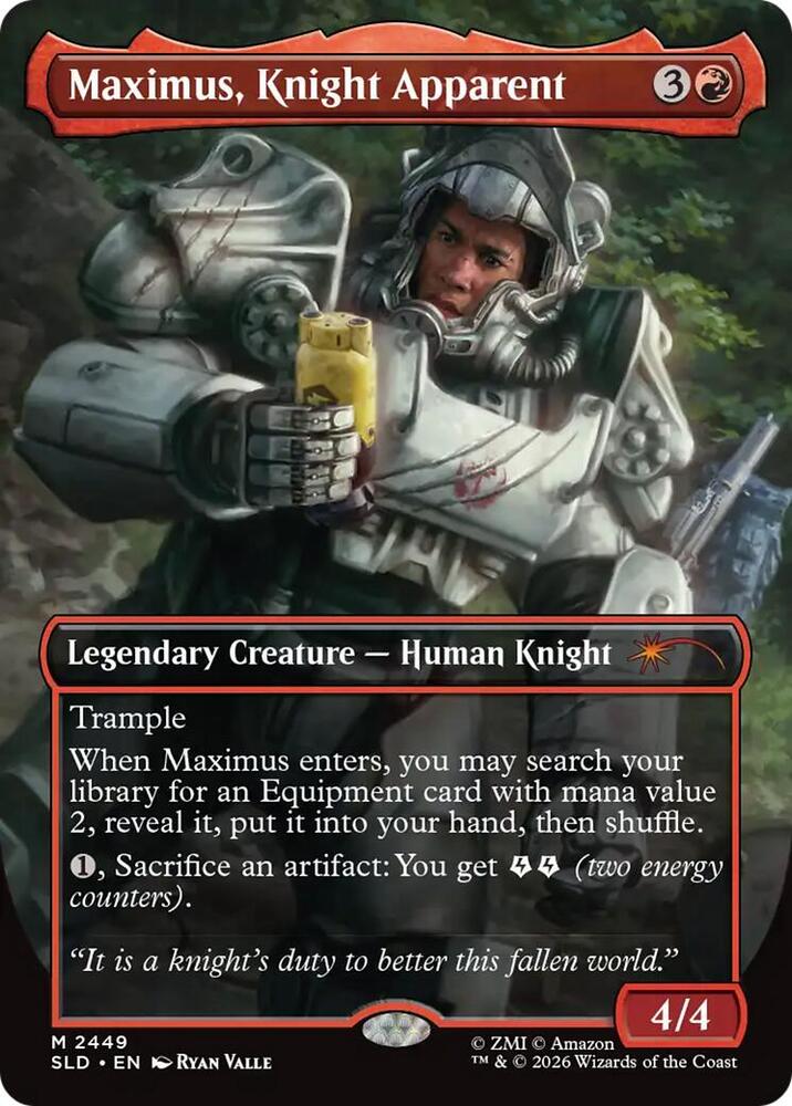 Maximus, Knight Apparent (2449) [Secret Lair Drop]
