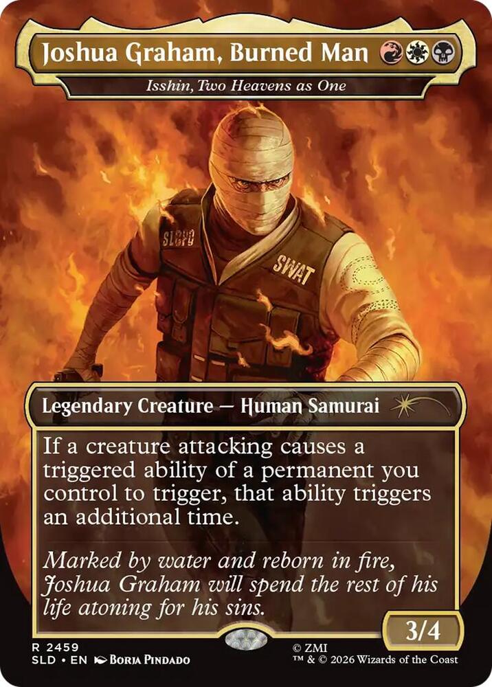 Joshua Graham, Burned Man - Isshin, Two Heavens as One (2459) [Secret Lair Drop]
