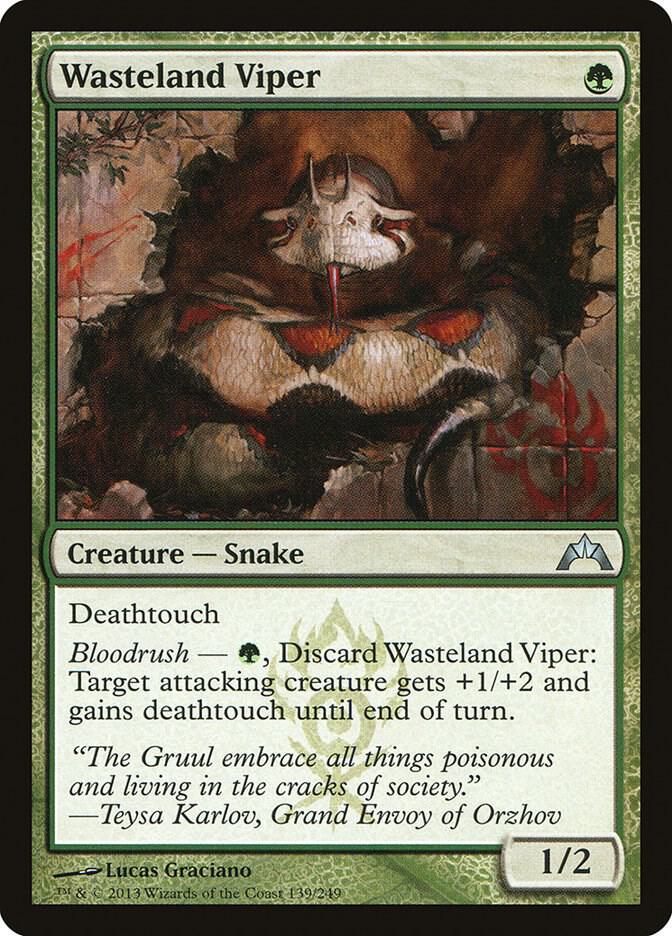 Wasteland Viper (139) [Gatecrash]