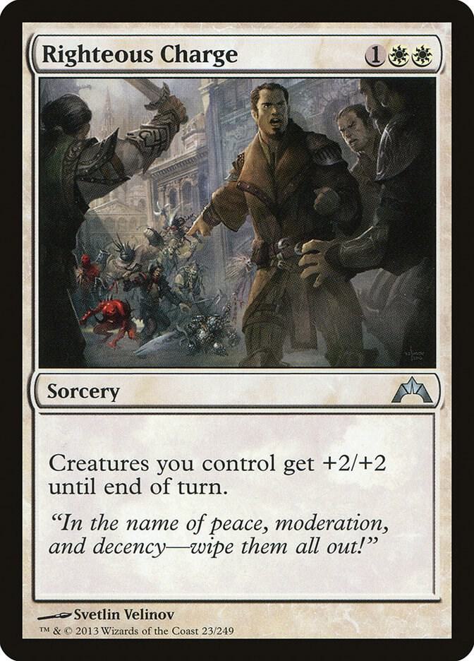 Righteous Charge (23) [Gatecrash]