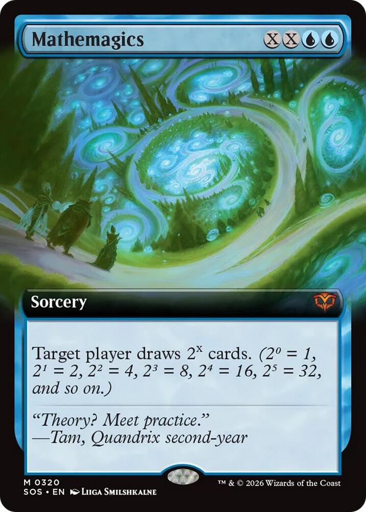 Mathemagics (Extended Art) (320) [Secrets of Strixhaven]