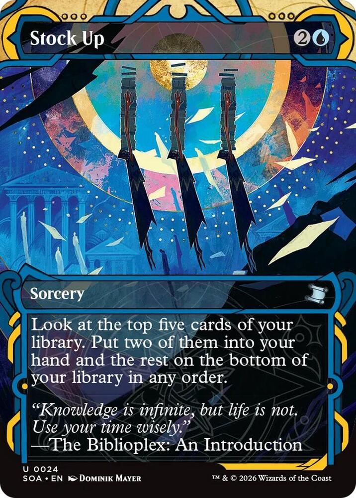 Stock Up (24) [Secrets of Strixhaven: Mystical Archive]