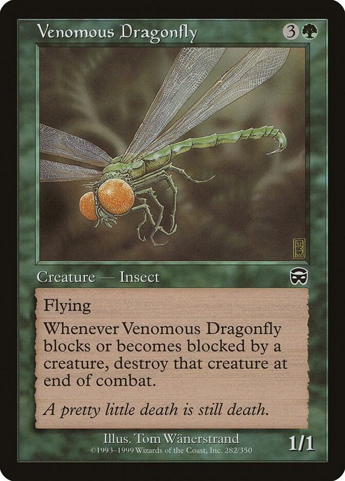 Venomous Dragonfly (282) [Mercadian Masques]