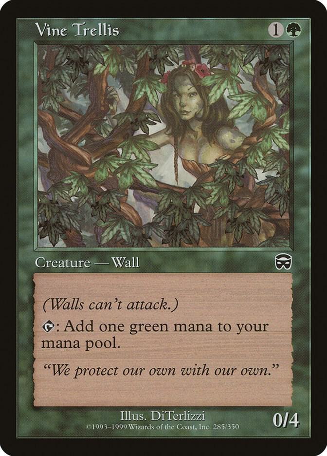 Vine Trellis (285) [Mercadian Masques]