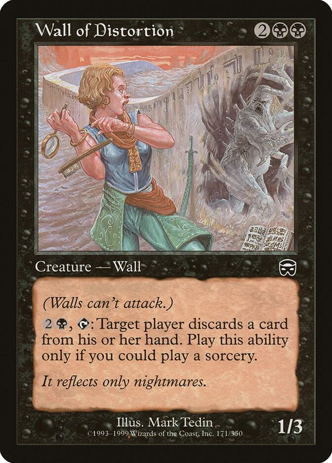 Wall of Distortion (171) [Mercadian Masques]