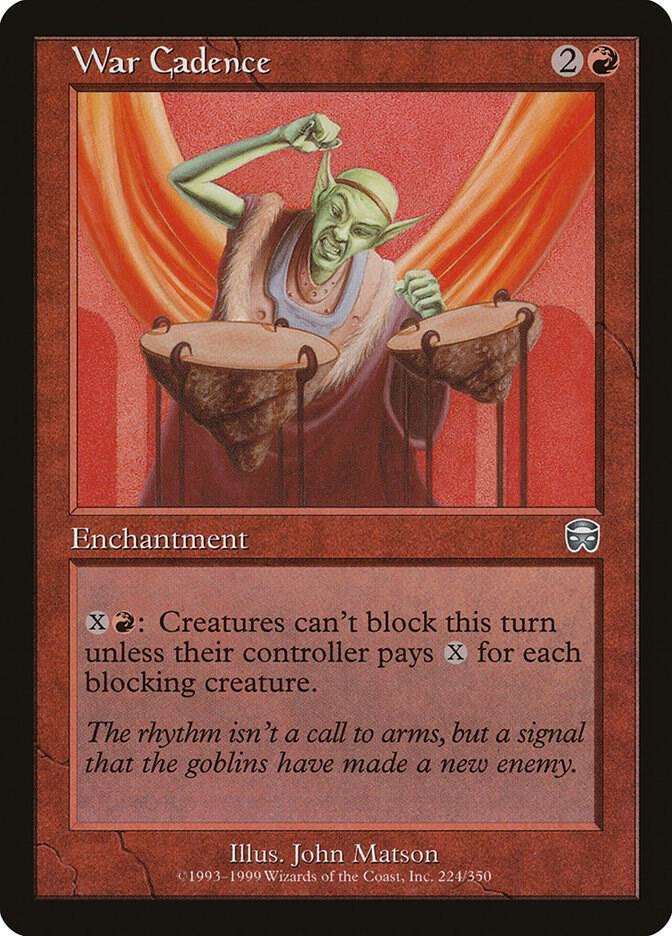 War Cadence (224) [Mercadian Masques]