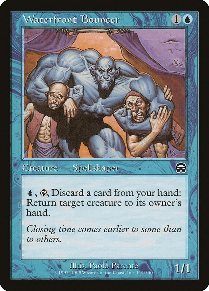 Waterfront Bouncer (114) [Mercadian Masques]