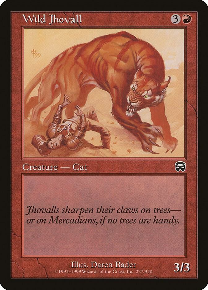 Wild Jhovall (227) [Mercadian Masques]