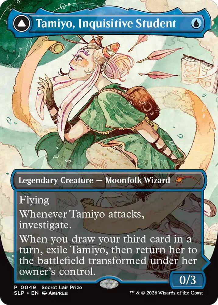Tamiyo, Inquisitive Student (49) [Secret Lair Showdown]