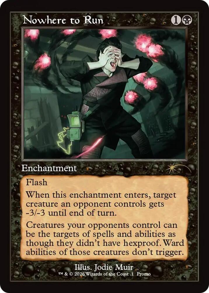 Nowhere to Run (Retro Frame) (1) [WPN & Gateway Promos]