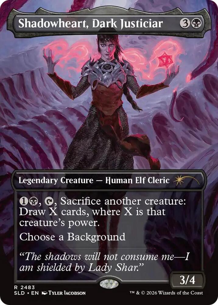 Shadowheart, Dark Justiciar (2483) [Secret Lair Drop]