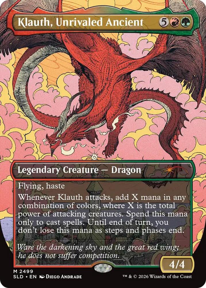 Klauth, Unrivaled Ancient (2499) [Secret Lair Drop]