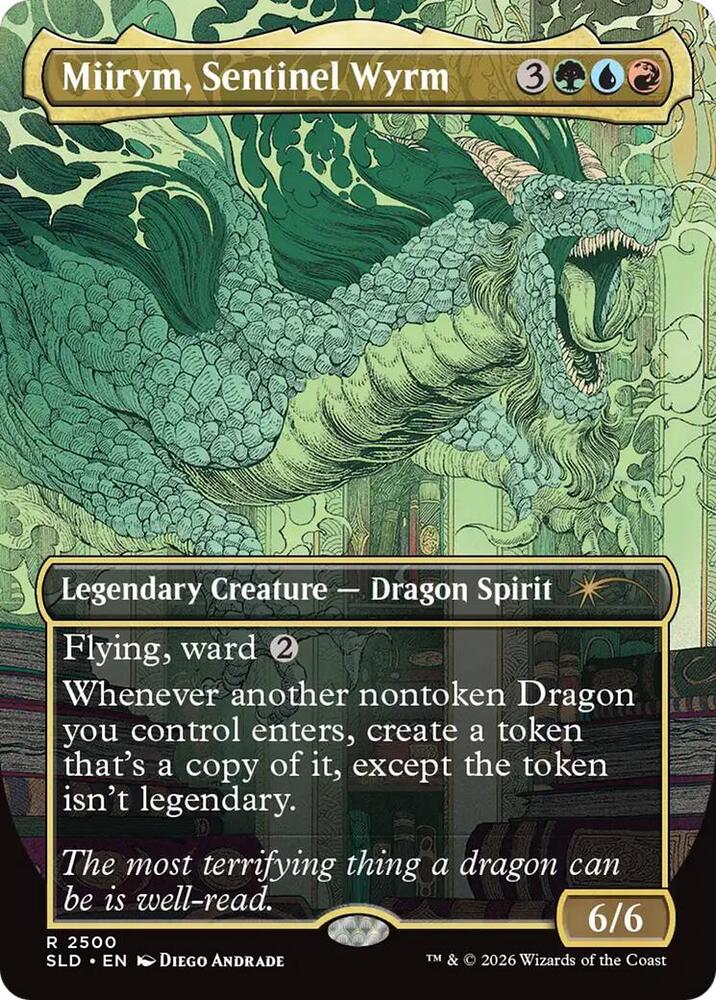 Miirym, Sentinel Wyrm (2500) [Secret Lair Drop]