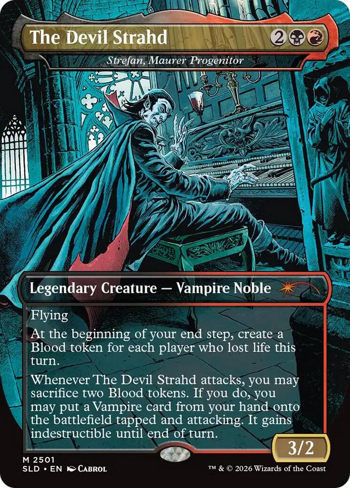 The Devil Strahd - Strefan, Maurer Progenitor (2501) [Secret Lair Drop]