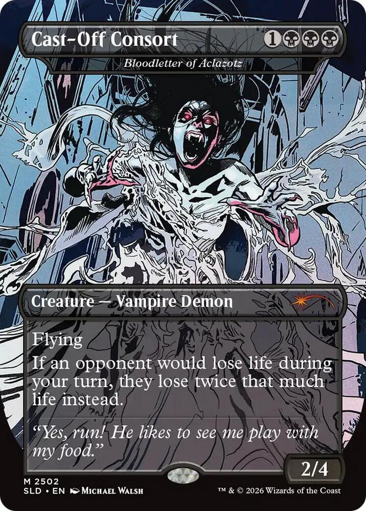 Cast-Off Consort - Bloodletter of Aclazotz (2502) [Secret Lair Drop]