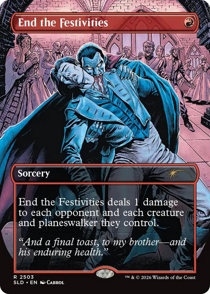 End the Festivities (2503) [Secret Lair Drop]