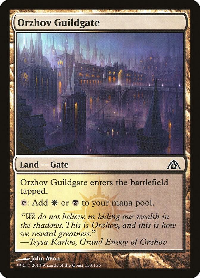 Orzhov Guildgate (153) [Dragon's Maze]