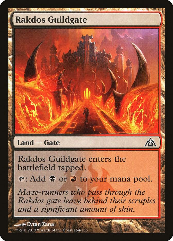 Rakdos Guildgate (154) [Dragon's Maze]