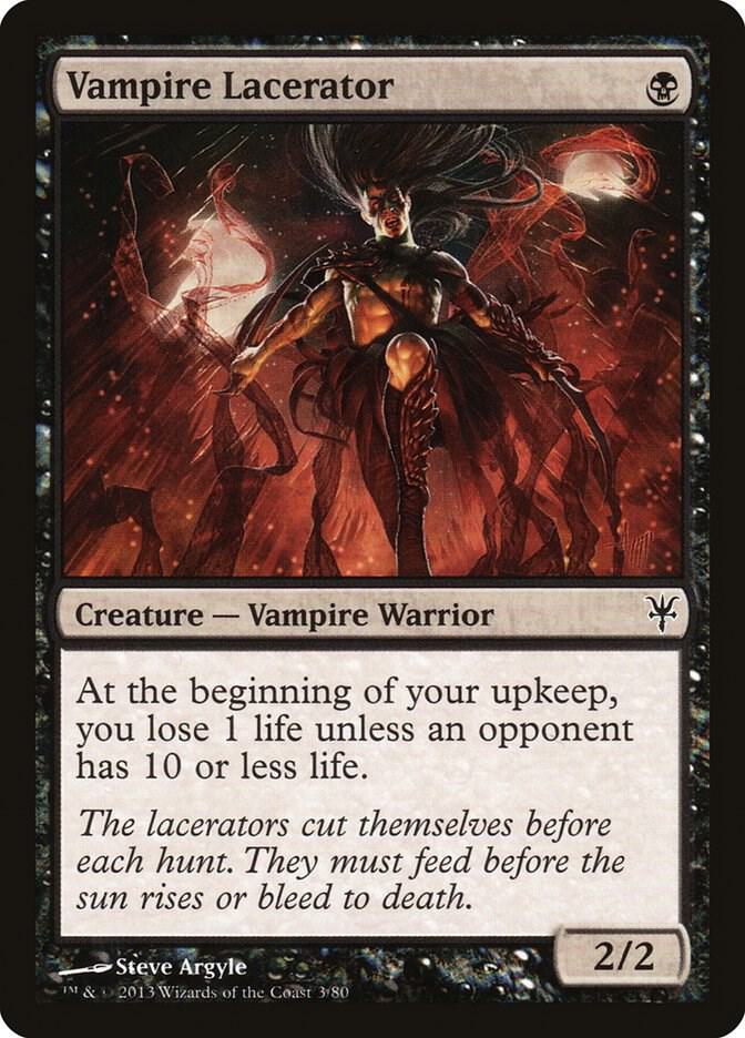 Vampire Lacerator (3) [Duel Decks: Sorin vs. Tibalt]