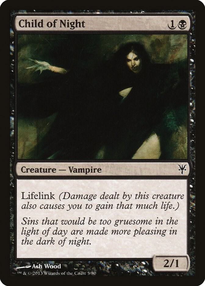 Child of Night (5) [Duel Decks: Sorin vs. Tibalt]