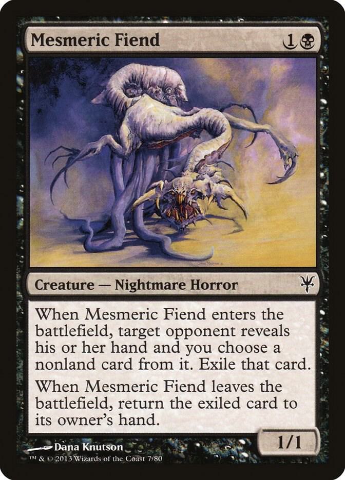 Mesmeric Fiend (7) [Duel Decks: Sorin vs. Tibalt]