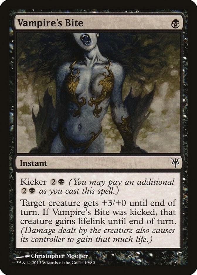 Vampire's Bite (19) [Duel Decks: Sorin vs. Tibalt]