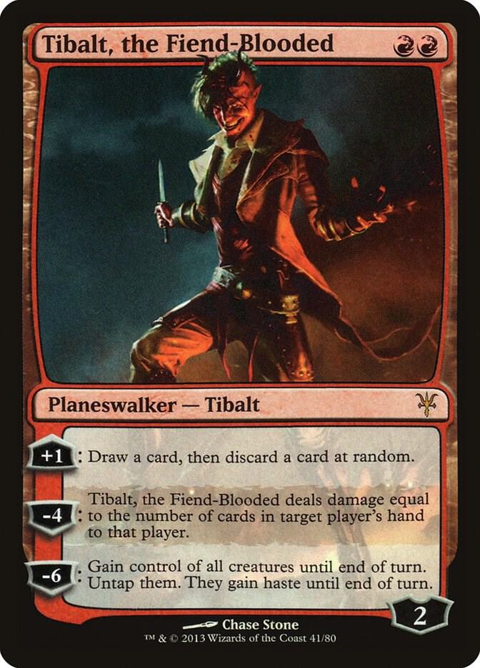 Tibalt, the Fiend-Blooded (41) [Duel Decks: Sorin vs. Tibalt]