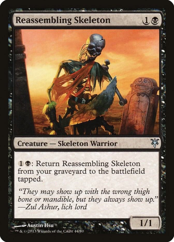Reassembling Skeleton (44) [Duel Decks: Sorin vs. Tibalt]